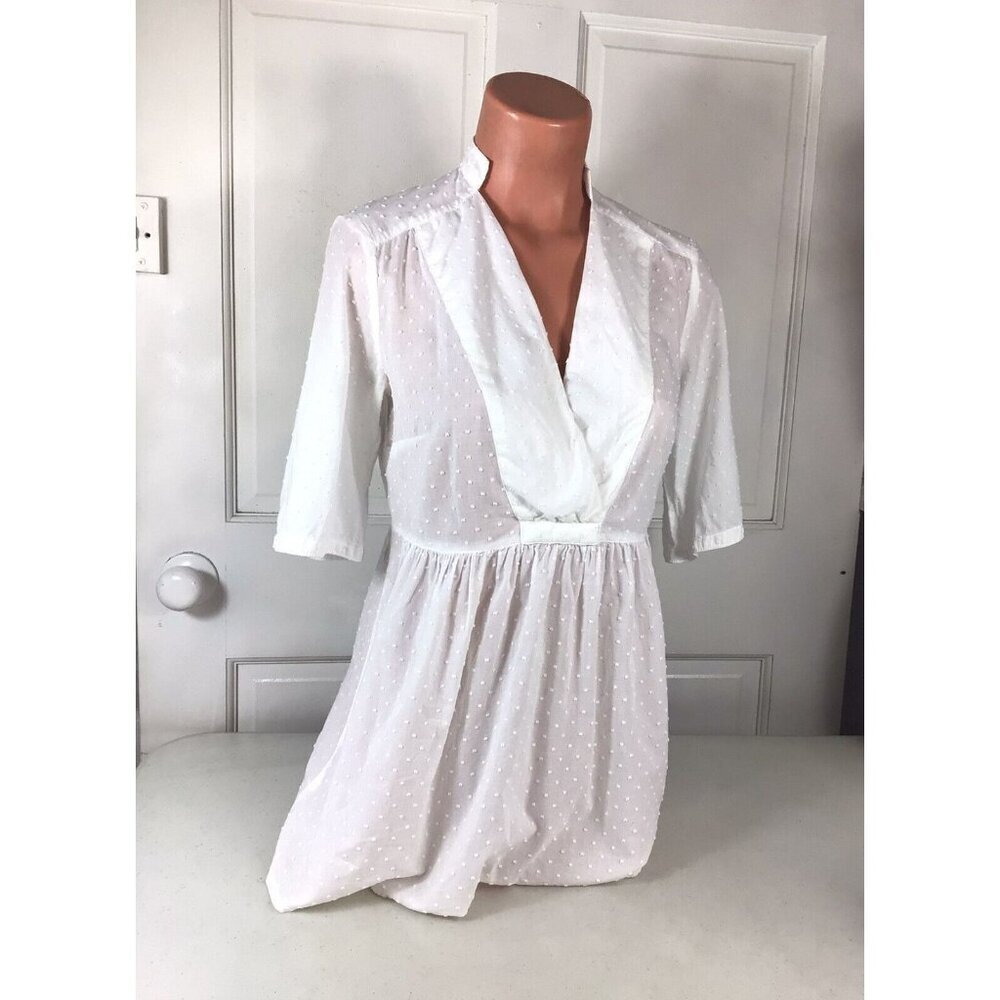 Michael Kors White Blouse Womens XS
